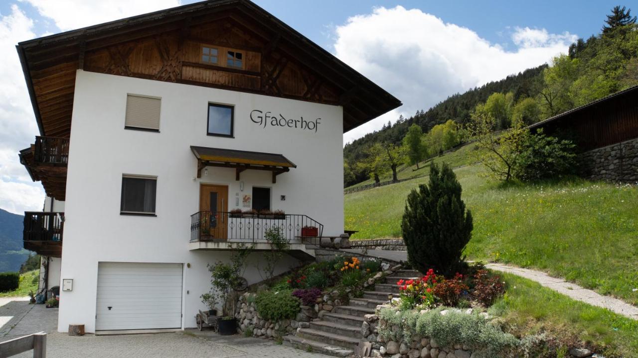 Agriturismo Gfaderhof Leilighet Bressanone Eksteriør bilde