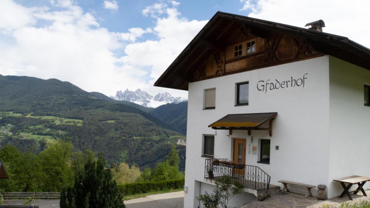 Agriturismo Gfaderhof Leilighet Bressanone Eksteriør bilde